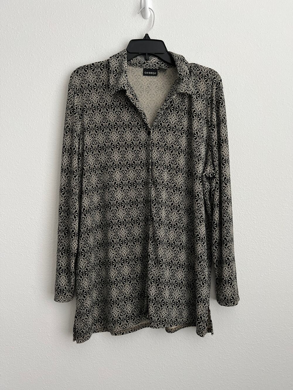 George Blouse XL Patterned